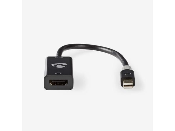 Nedis CCBW37650AT02, 0,2 m, HDMI-tyyppi A (vakio), HDMI Type C (Mini), 21,3 Gbit/s, Valkoinen