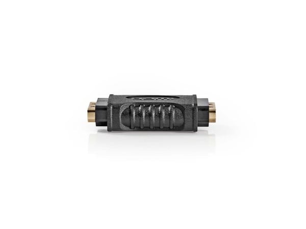 Nedis CVGB34900BK, HDMI Typ A (Standard), HDMI Typ A (Standard), Svart, Guld