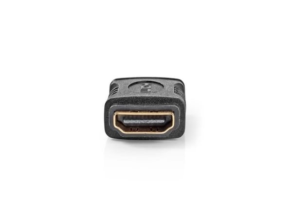 Nedis CVGB34900BK, HDMI Typ A (Standard), HDMI Typ A (Standard), Svart, Guld