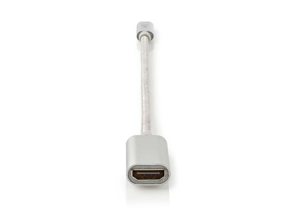 Nedis CCTB64650AL02, USB Type-C, HDMI, 0,2 m, Suomi
