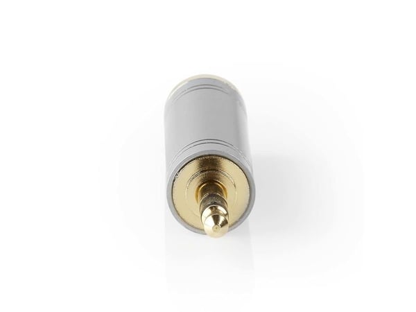 Nedis CAGC22935ME, 3.5 mm, 6.35 mm, Sølv