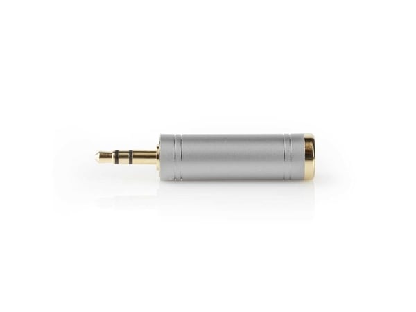 Nedis CAGC22935ME, 3.5 mm, 6.35 mm, Sølv