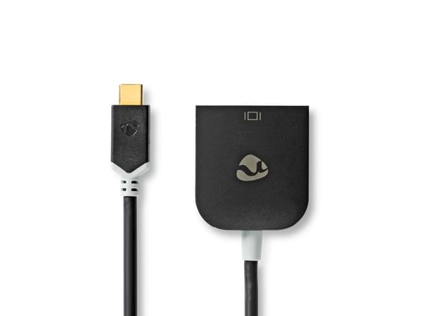 Nedis CCBW64852AT02, 3.2 Gen 1 (3.1 Gen 1), USB Type-C, VGA (D-Sub)-utgang, 1920 x 1200 piksler