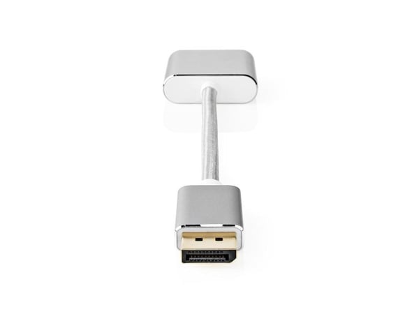 Nedis CCTB37250AL02, 0,2 m, DisplayPort, DVI-D, Hankjønn, Hunkjønn, Rett