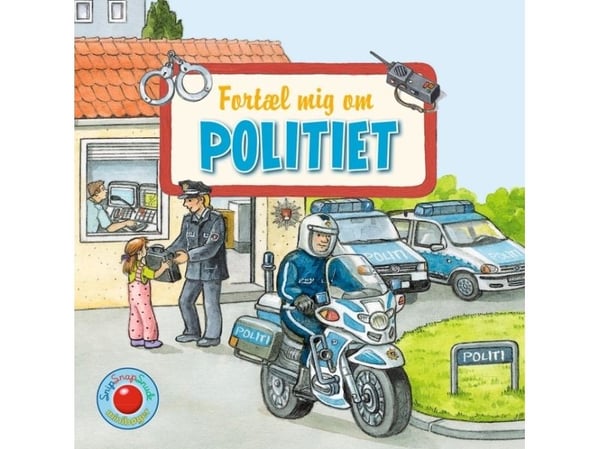 Snip Snap Snude: Fortell meg om POLITIET - kolli á 12 stk - pris per stk ca. kr. 14,95 | Språk: Dansk