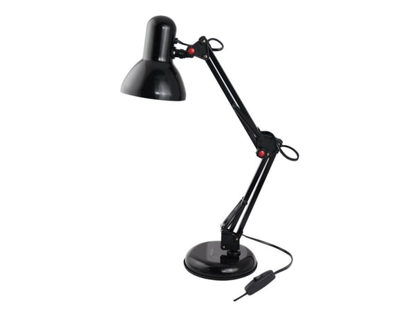 Bordlampe Esperanza ELD112K Esperanza bordlampe e27 avior svart