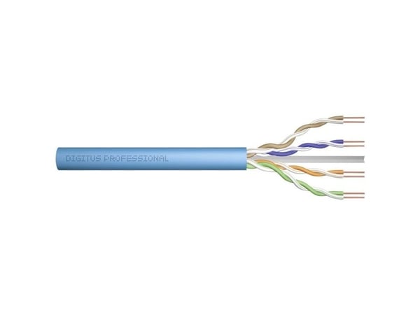 DIGITUS Cat.6A U/UTP Verlegekabel, 305 m, simplex, Dca