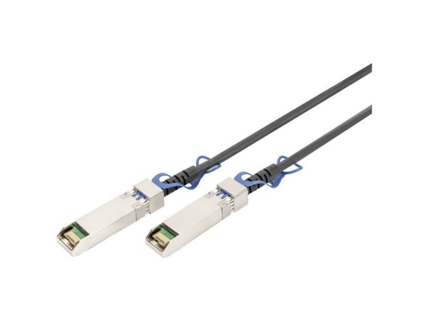 DIGITUS - Direkte 25GBase-koblingskabel - SFP28 (hann) til SFP28 (hann) - 2 m - skjermet dobbelaksial - SFF-8432 - passiv