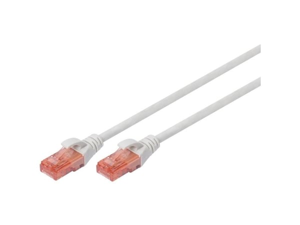 Digitus DK-1617-025, 2,5 m, Cat6, U/UTP (UTP), RJ-45, RJ-45, Grå