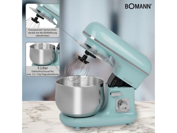 Bomann KM 6030 CB - Blander - 5 liter - 1.1 kW - peppermyntegrønn