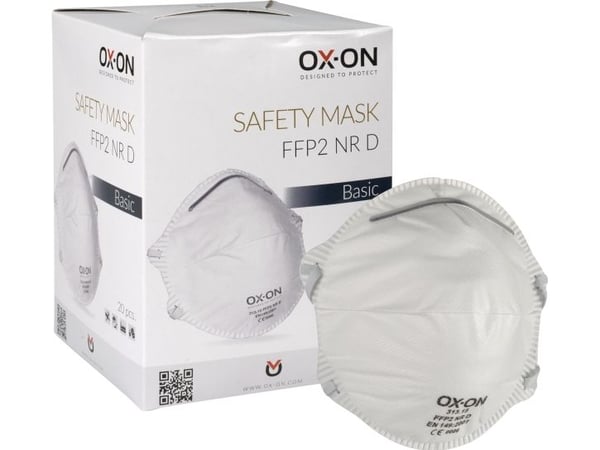 OX-ON FFP2 NR D Basic støvmaske
