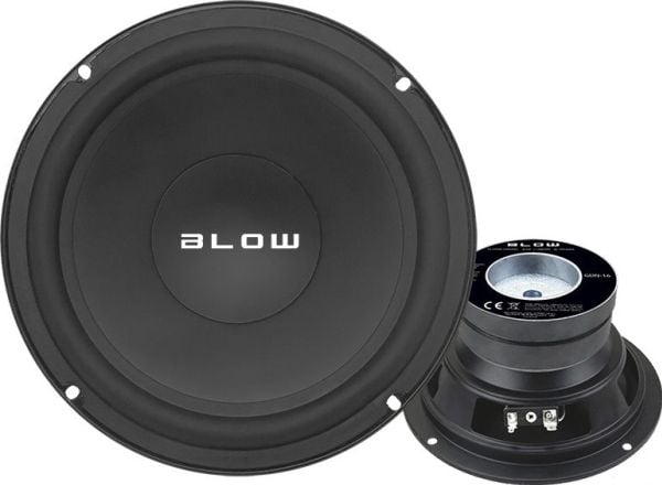 Bilhøyttaler Blow subwoofer-høyttaler 8Ohm universell BLOW GDN16 200W