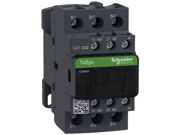 SCHNEIDER ELECTRIC Kytkin 15kW, 400V AC, 32A AC3,3-napainen, 1NO+1NC, ohjausjännite 230V AC