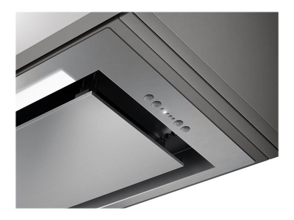 Elica Hidden IX/A/90 - Panser - hvelv - Nisje - bredde: 69.4 cm - dybde: 26.25 cm - uttrekking - rustfritt stål