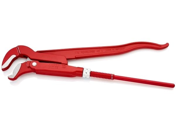 Knipex 83 30 015, Rød, Rustfritt stål, Svensk rørtang, Rød, 6 cm, Kromvanadiumstål, Kromvanadiumstål