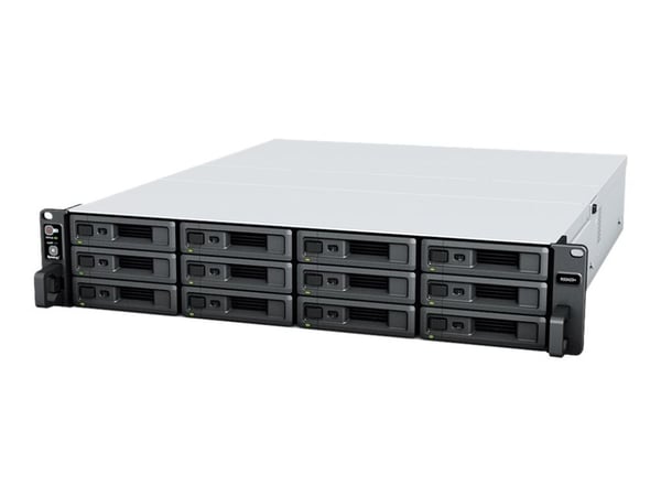 Synology RackStation RS2423RP+ - NAS-server - 12 brønner - kan monteres i rack - SATA 6Gb/s - RAID JBOD, 0, 1, 5, 6, 10 - RAM 8 GB - Gigabit Ethern...