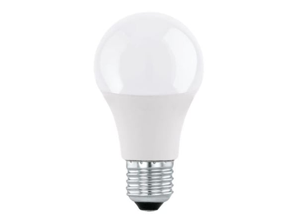 Eglo - LED-lyspære - form: A60 - E27 - 8.8 W (ekvivalent 60 W) - klasse F - nøytralt hvitt lys - 4000 K - melk