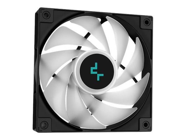 DeepCool LS720 SE, All-in-one-nesteenjäähdytin, 12 cm, 85,85 cfm, Musta
