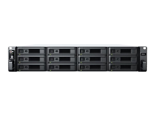 Synology RackStation RS2423RP+ - NAS-server - 12 brønner - kan monteres i rack - SATA 6Gb/s - RAID JBOD, 0, 1, 5, 6, 10 - RAM 8 GB - Gigabit Ethern...