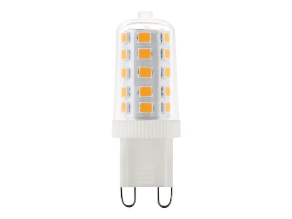 Eglo - LED-lyspære - form: kapsel - G9 - 3 W (ekvivalent 30 W) - klasse F - hvit - 4000 K