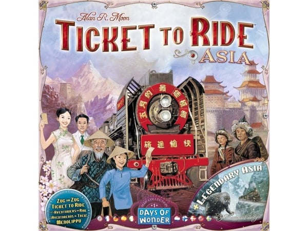 Ticket to Ride Map Collection #1 Asia