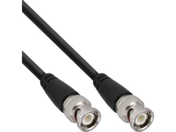 InLine - Videokaapeli - BNC (M) - BNC (M) - 2 m - (RG-59) (10802)