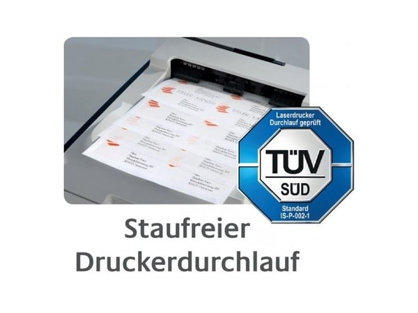 Avery Zweckform - Selv-adhesiv - hvit - 64 x 50 mm 1500 etikett(er) (100 ark x 15) merkelapper