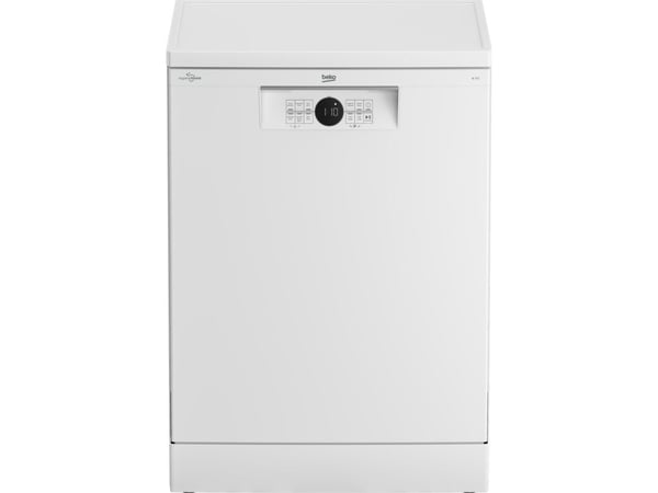 Beko BDFN26430W, Frittstående, Full størrelse (60 cm), Hvit, Knapper, LED, 1,3 m