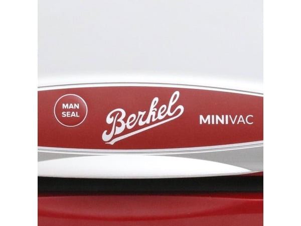 Berkel MiniVac, Rød, Sølv, 800 mbar, Beholder, Kun forsegling, Vakuumforsegling, Knapper, 10 l/min, 30 cm