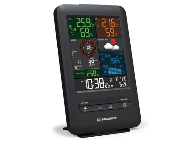 Bresser Optics 7002525, Inne hygrometer, Inne Termometer, Utendørs Barometer, Utendørs Fuktighetsmåler, Utendørs..., Barometer, Barometer, Hygromet...
