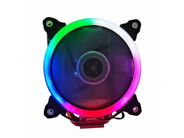 Gembird Huracan X130 - Prosessor-køler (lodret) - (for: LGA775, LGA115x Socket, LGA1200) - 120 mm
