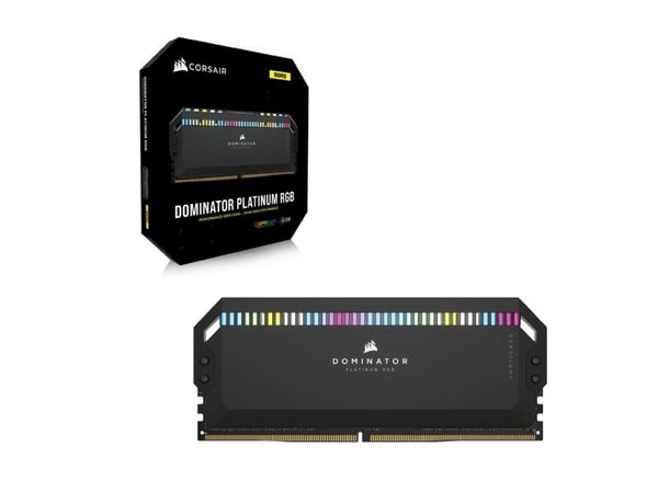 CORSAIR Vengeance RGB - DDR5 - sett - 32 GB: 2 x 16 GB - DIMM 288-pin - 6000 MT/s / PC5-48000 - CL30 - 1.4 V - kjølig grå