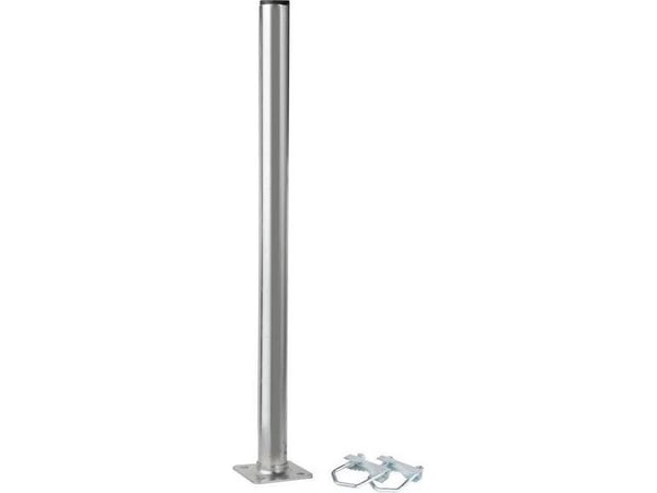 Extralink P600 BALCONY HANDLE WITH U-BOLTS M8, Rustfritt stål, Vinkelbrakett, 14 kg, Metallisk, Konstruksjon og vedlikehold, Generelle formål, Galv...