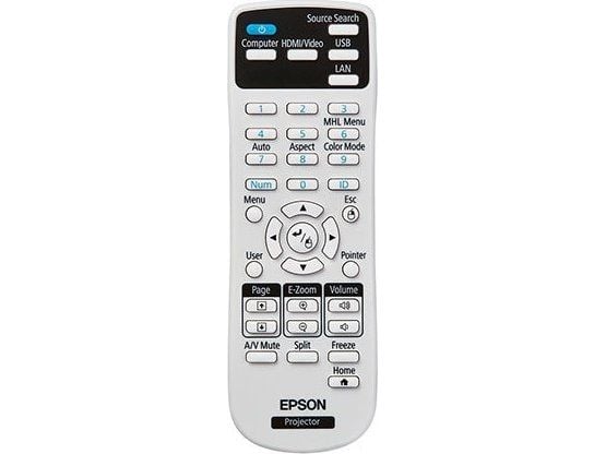 Epson - Fjernkontroll - for Epson EX3260, Pro EX7260; Home Cinema 1080; PowerLite 10X, 970, 980, 990, Home Cinema 760