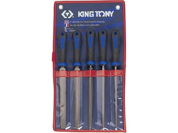 KING TONY filset 250 mm / 5 st