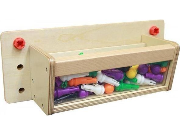 Masterkidz STEM-linjalholder med gjennomsiktig side