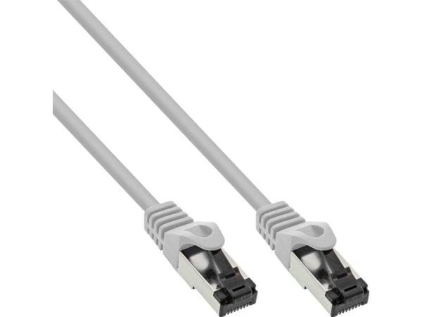 InLine 78800, 10 m, Cat8.1, S/FTP (S-STP), RJ-45, RJ-45, Grå
