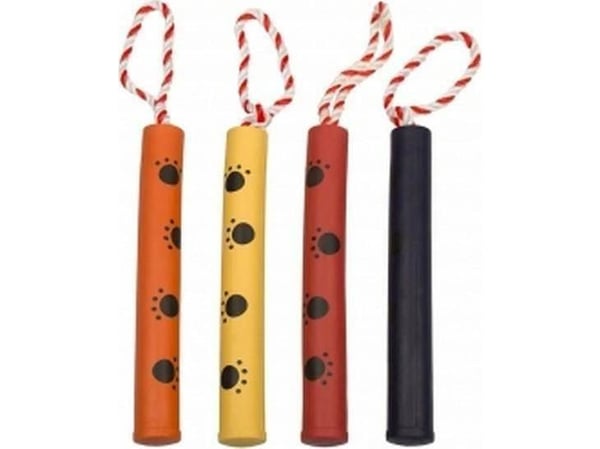 Duvo+ leke i gummi stokk + tau 25 cm 10167