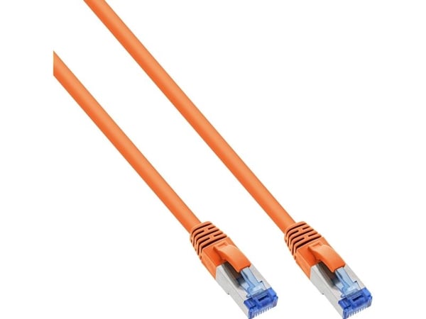InLine 76833O, 0,3 m, Cat6a, S/FTP (S-STP), RJ-45, RJ-45