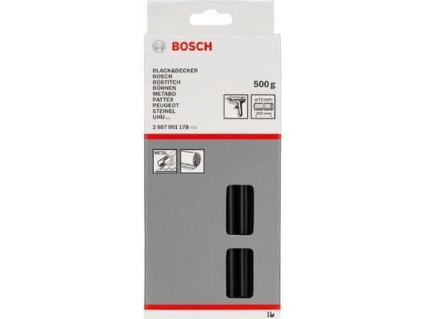Bosch LIMSTIFT 11X200MM SORT 500G