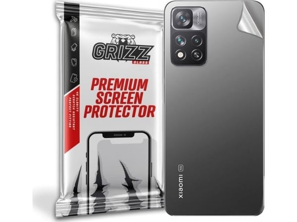 GrizzGlass beskyttelsesfilm til baksiden Grizz Xiaomi 11i HyperCharge