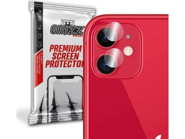 GrizzGlass hybridglass for kamera til Apple iPhone 11