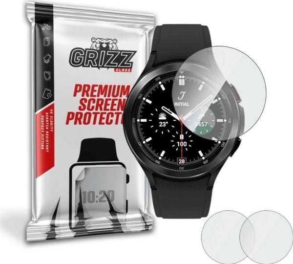 GrizzGlass hybridglass skjermbeskyttelse til Samsung Galaxy Watch 4 Classic 42 mm