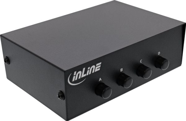 InLine 60610, Svart, 90 mm, 120 mm, 40 mm, 237 g, 90 x 120 x 40 mm