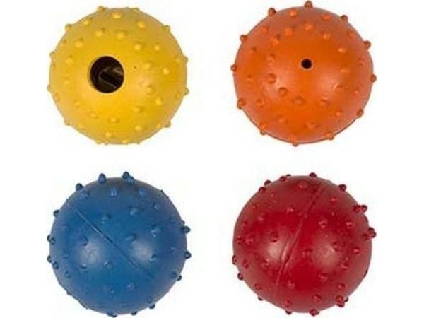 Duvo+ gummiball med bjelle, 5 cm, 10459