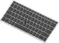 HP DualPoint - Erstatningstastatur for bærbar PC - bakbelysning - Dansk - for EliteBook 830 G5 Notebook, 830 G6 Notebook