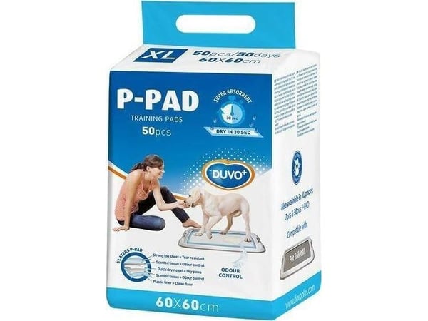 Duvo+ underlag til hund "XL" 50 stk. 60x60 cm