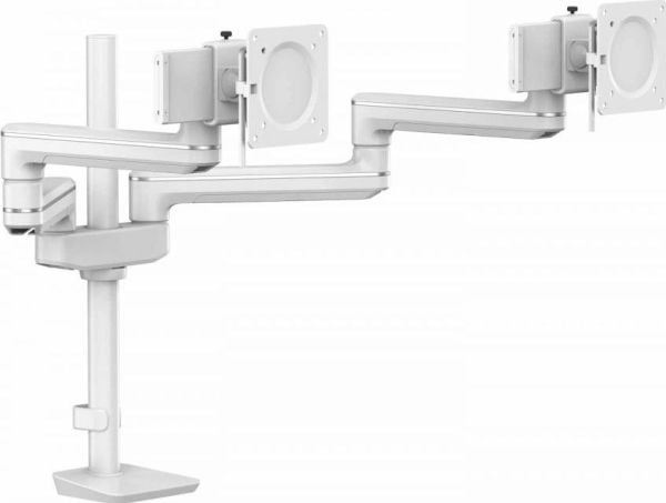 Fellowes Tallo 8616401, Clamp/Grommet, 9 kg, 101,6 cm (40"), 100 x 100 mm, Høydejustering, Hvit