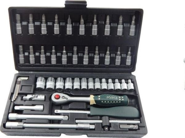 ROCKFORCE-avainsarja 1/4" 46kpl.