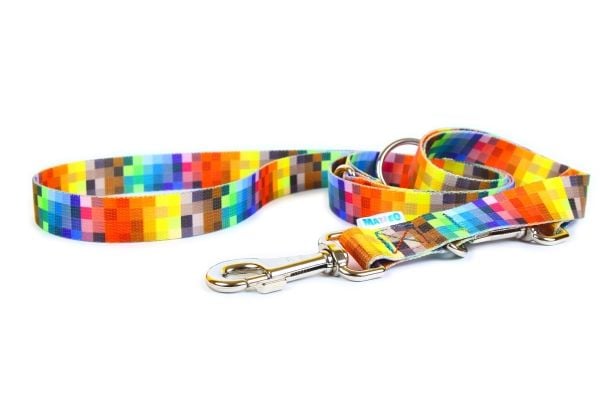 DogStuffs kopplet justerbart 25 mm/220 cm